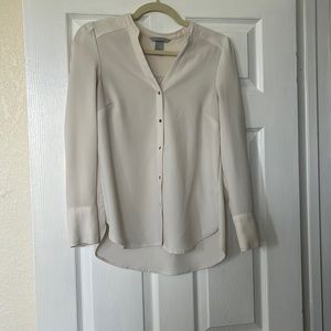 H&M off white blouse